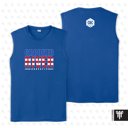 Crooked River CrossFit June 2026 Sport-Tek Sleeveless Tee