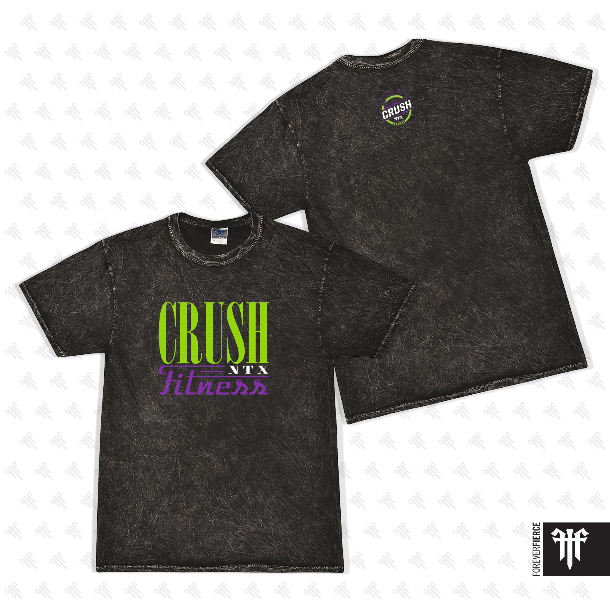 Crush NTX August 2025 Mineral Wash Tee