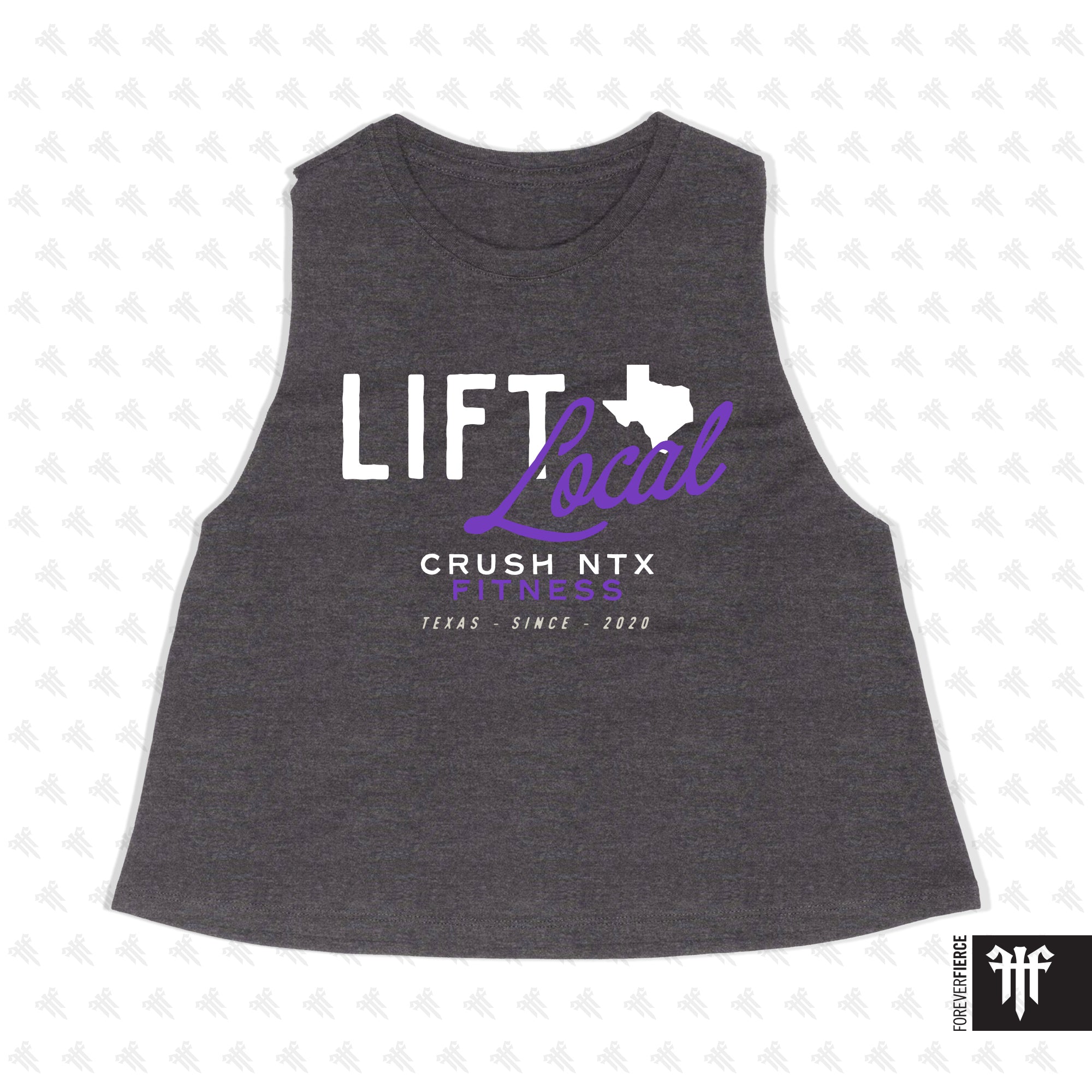 Crush NTX August 2026 Womens Crop Tank