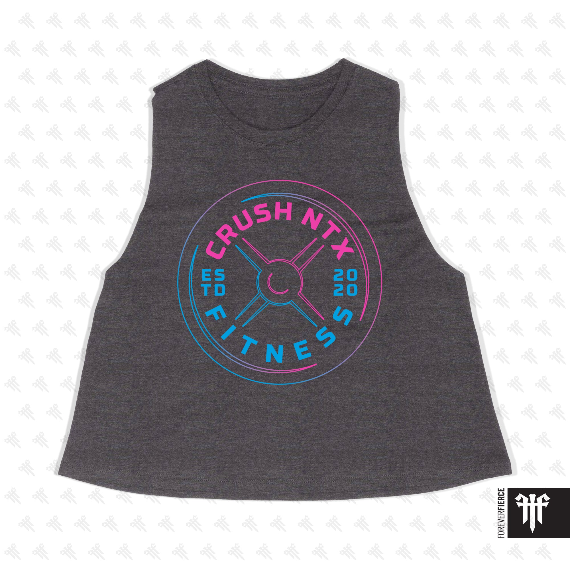 Crush NTX June 2025 Womens Crop Tank