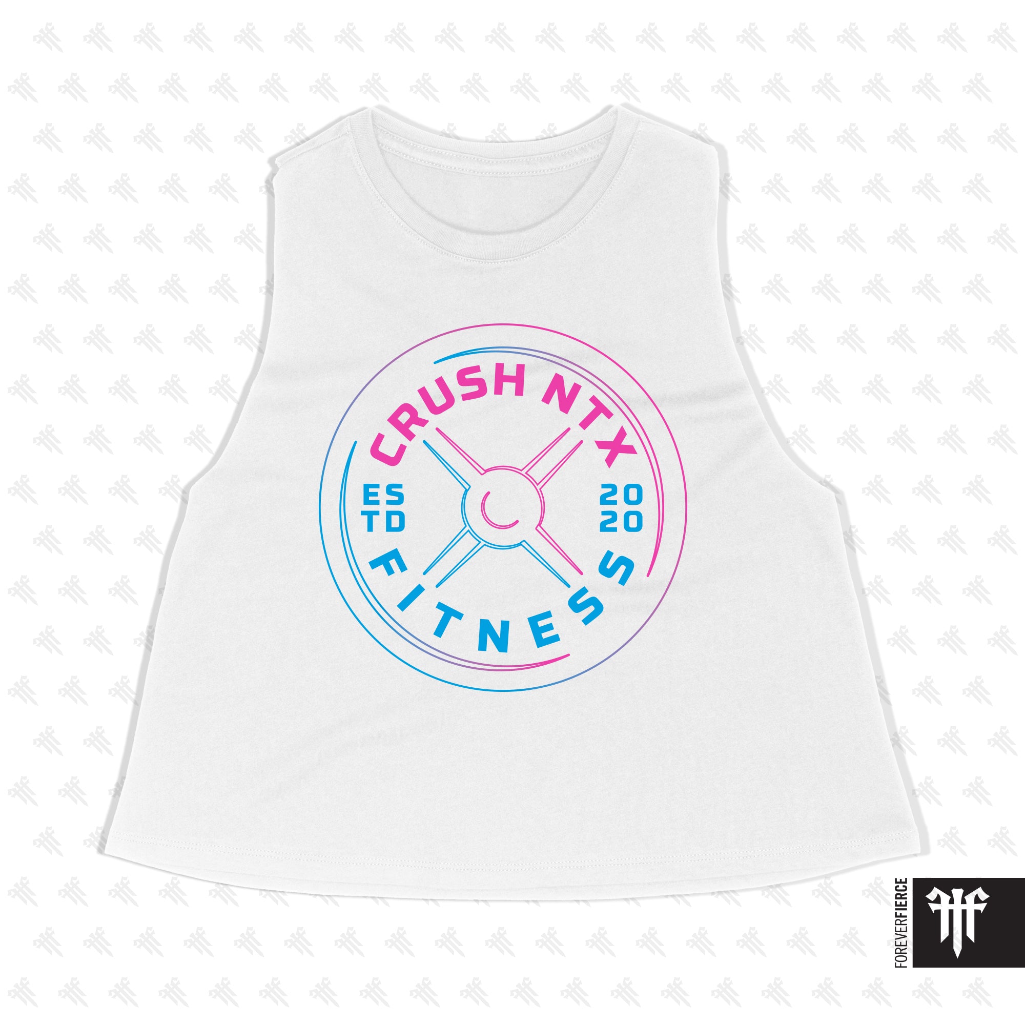 Crush NTX June 2025 Womens Crop Tank