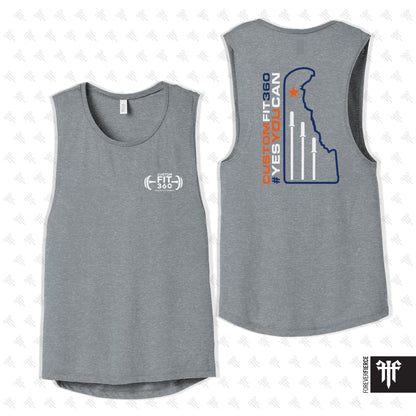 CustomFit360 March 2026 Womens Muscle Tank