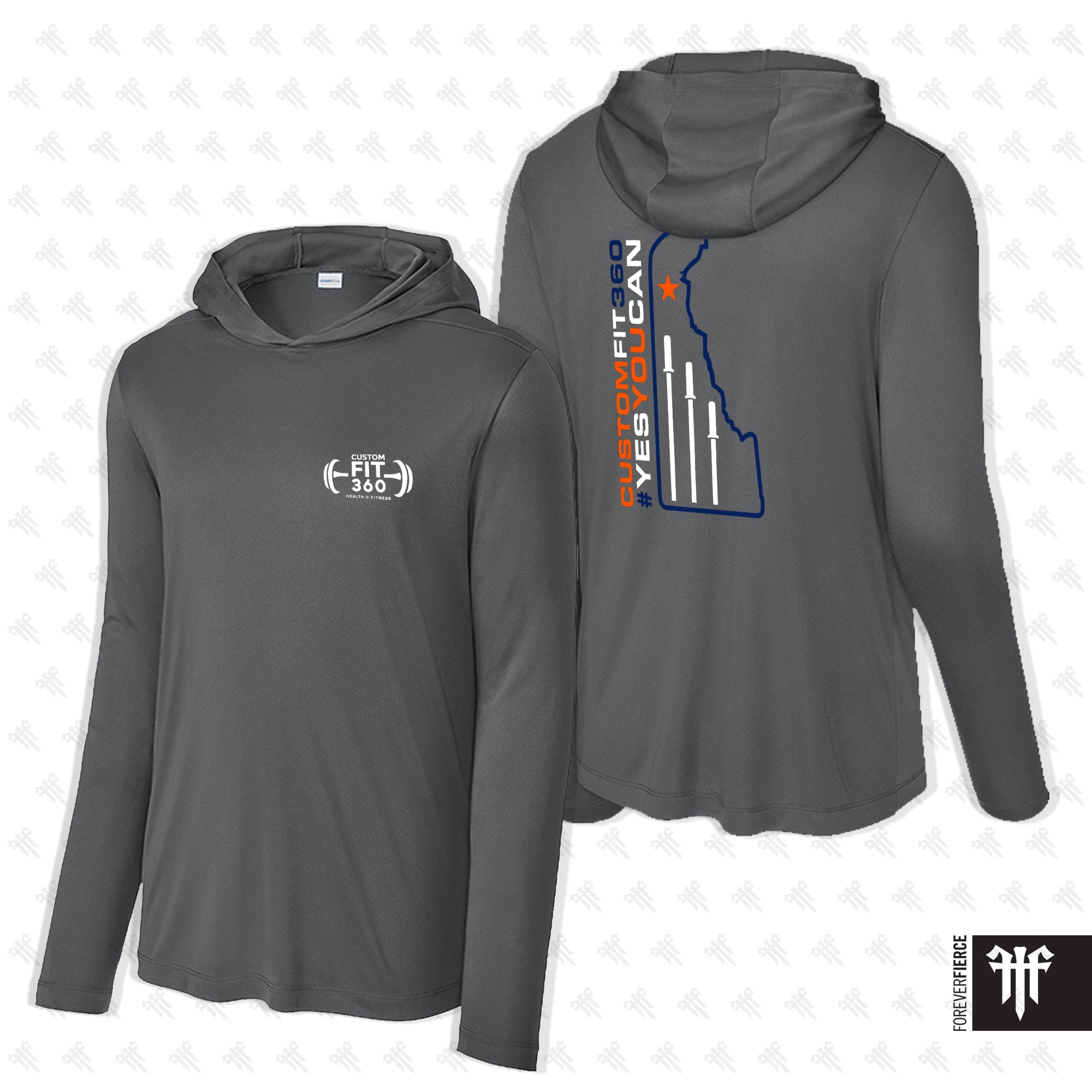 CustomFit360 March 2026 Longsleeve Hoodie