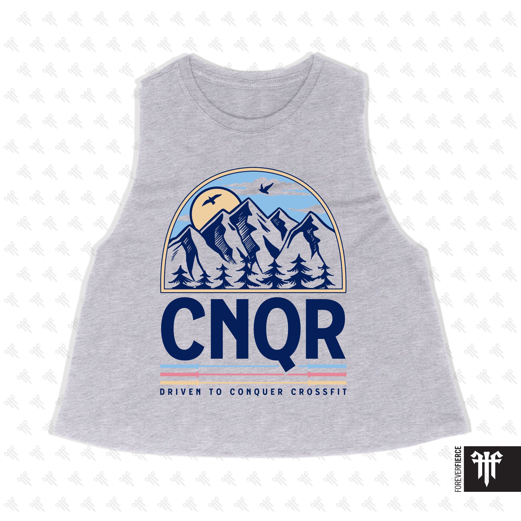 CNQR June 2025 Womens Crop Tank