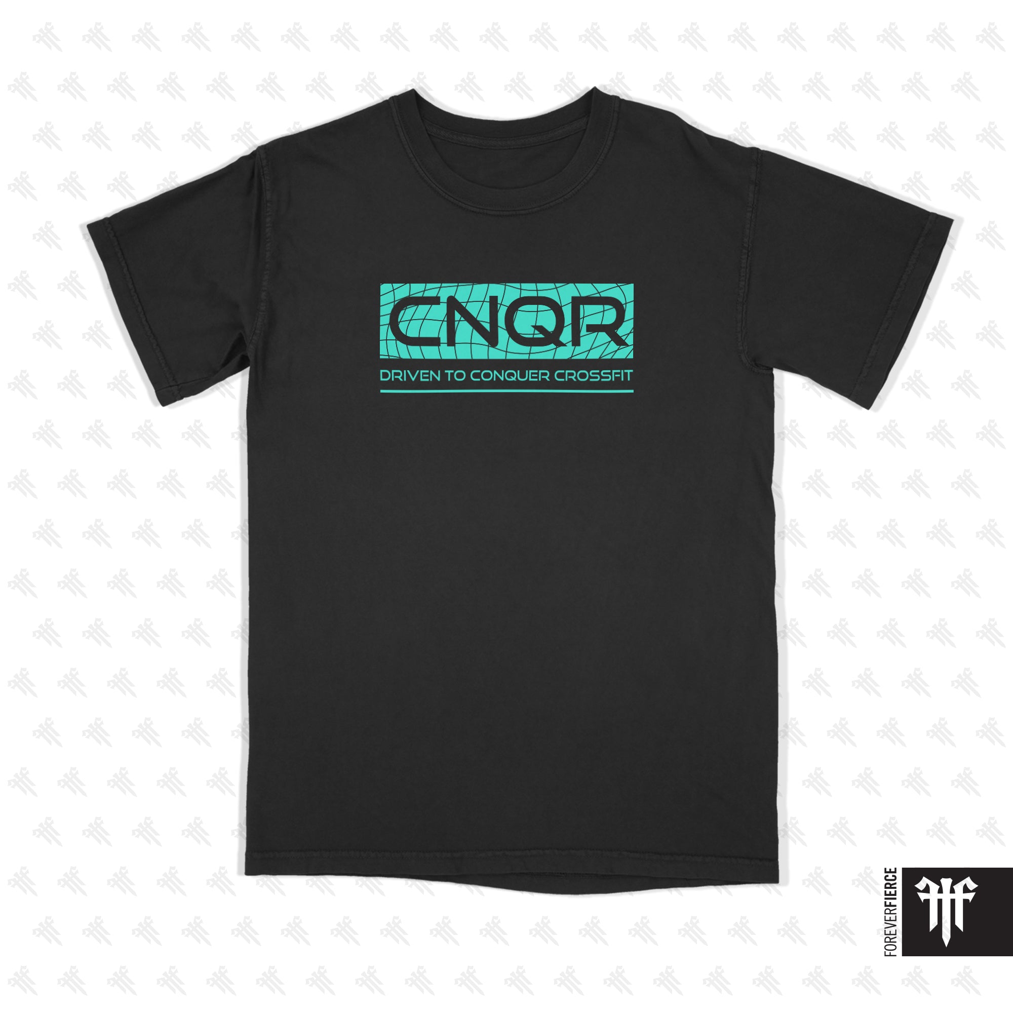 CNQR June 2025 Teal Design Comfort Colors Tee