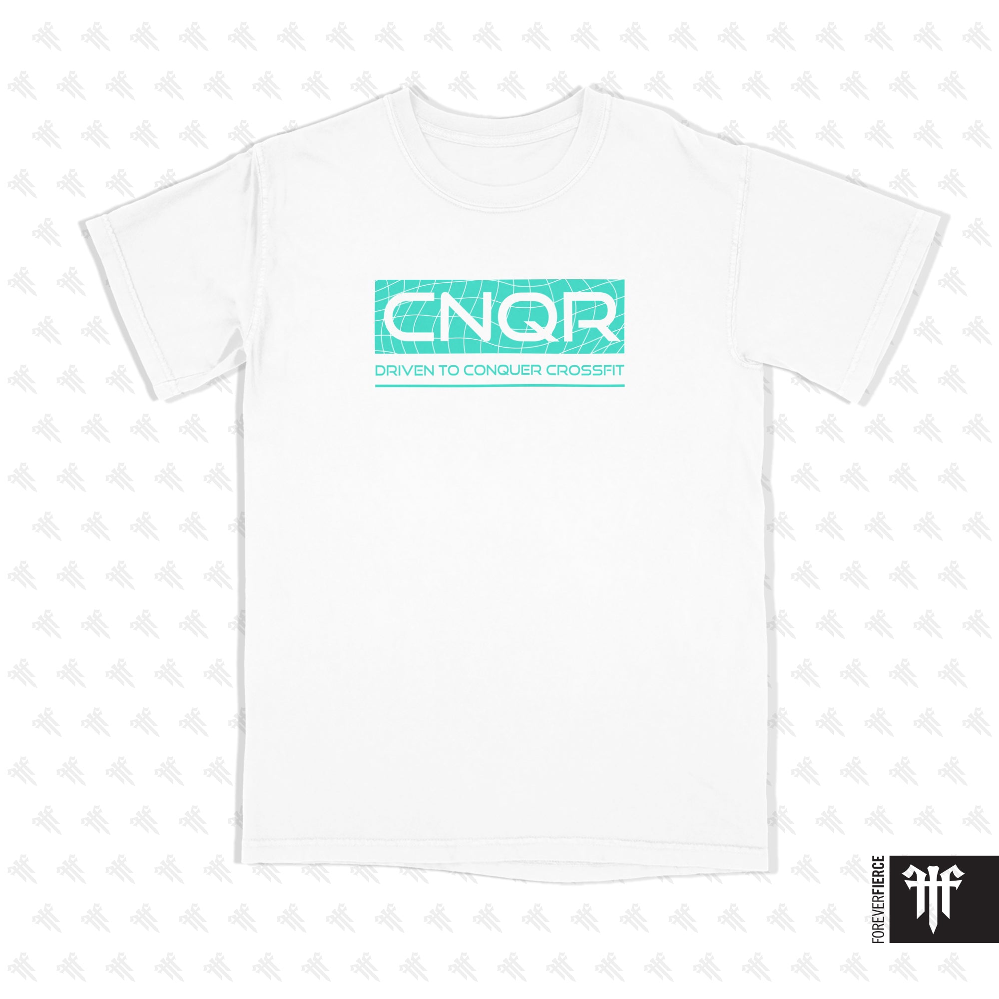 CNQR June 2025 Teal Design Comfort Colors Tee