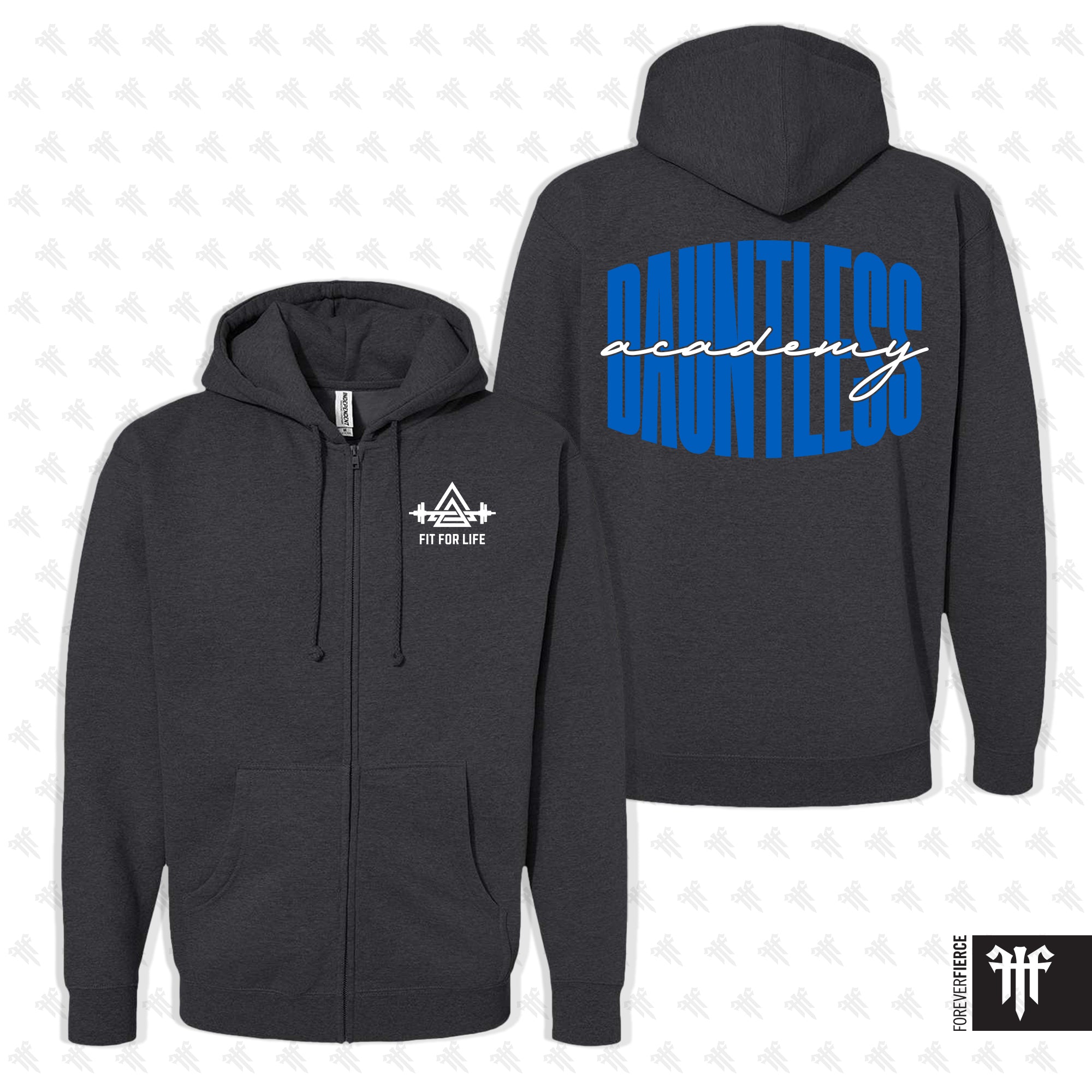 Dauntless Full-Zip Charcoal Heather