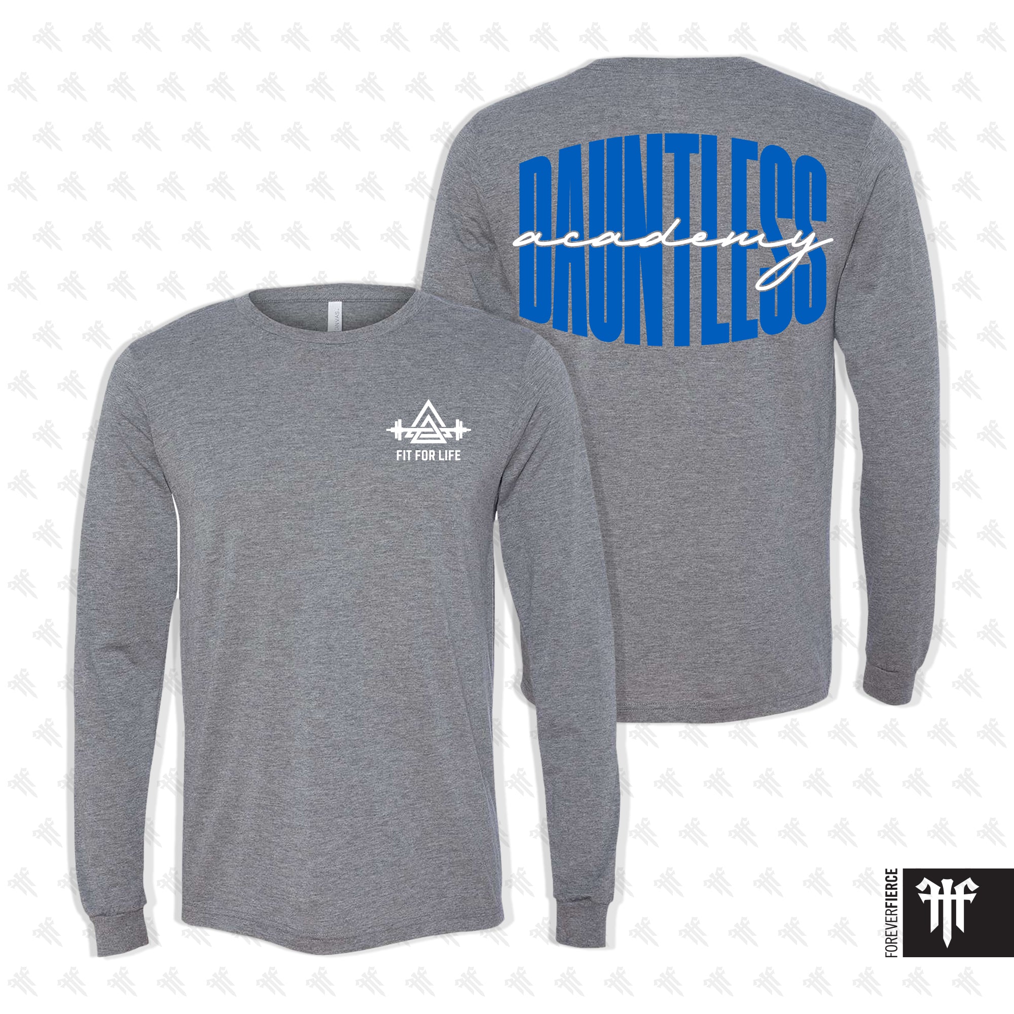 Dauntless Longsleeve Tee Grey Triblend
