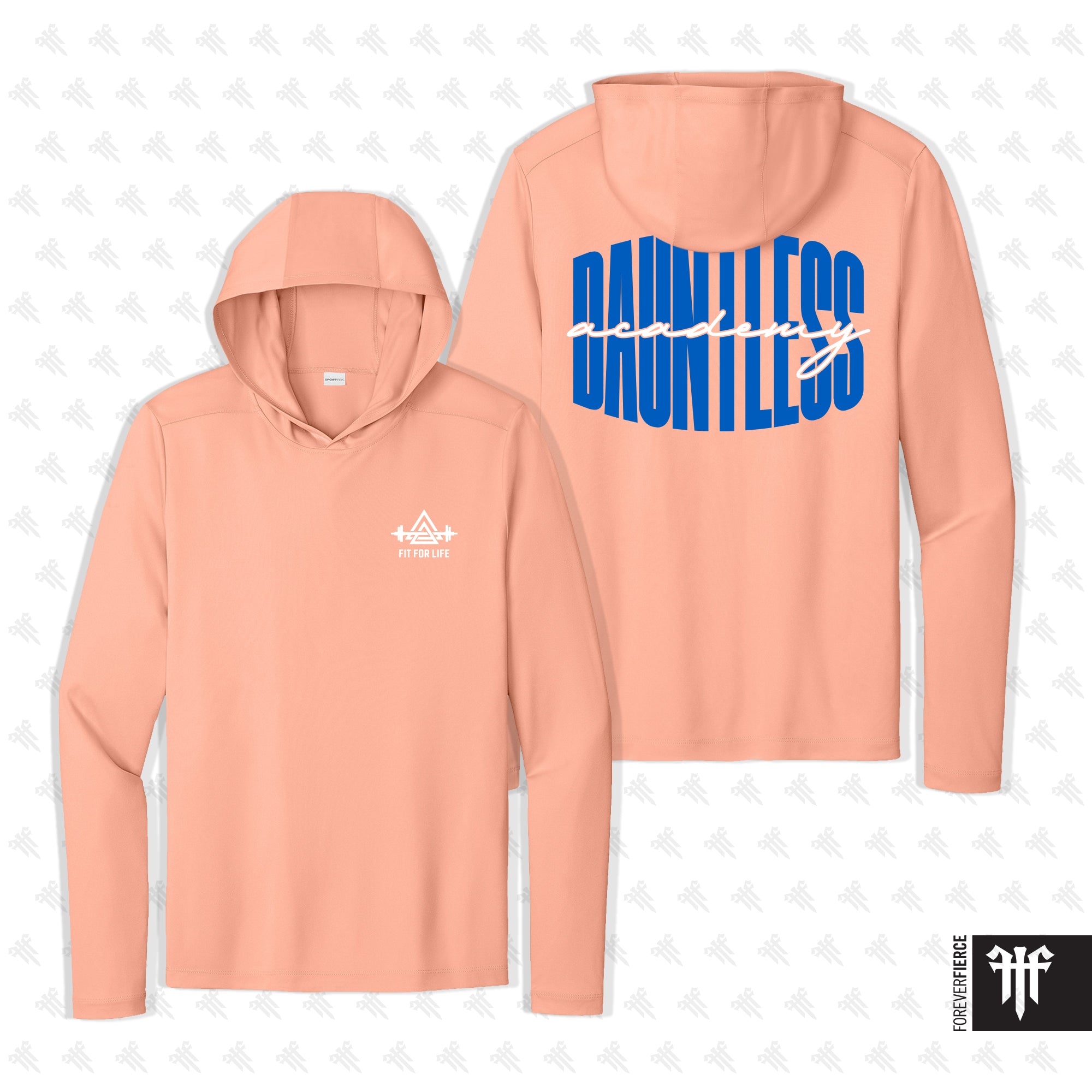 Dauntless Sport Tek Hoodie Soft Coral
