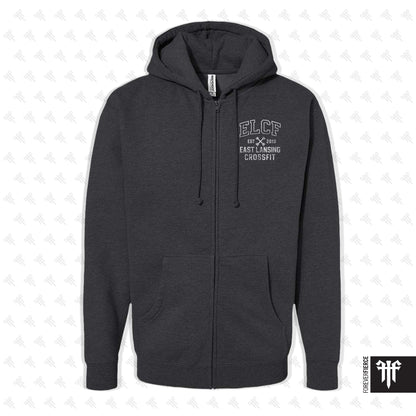 East Lansing CrossFit November 2025 Full-Zip Hoodie