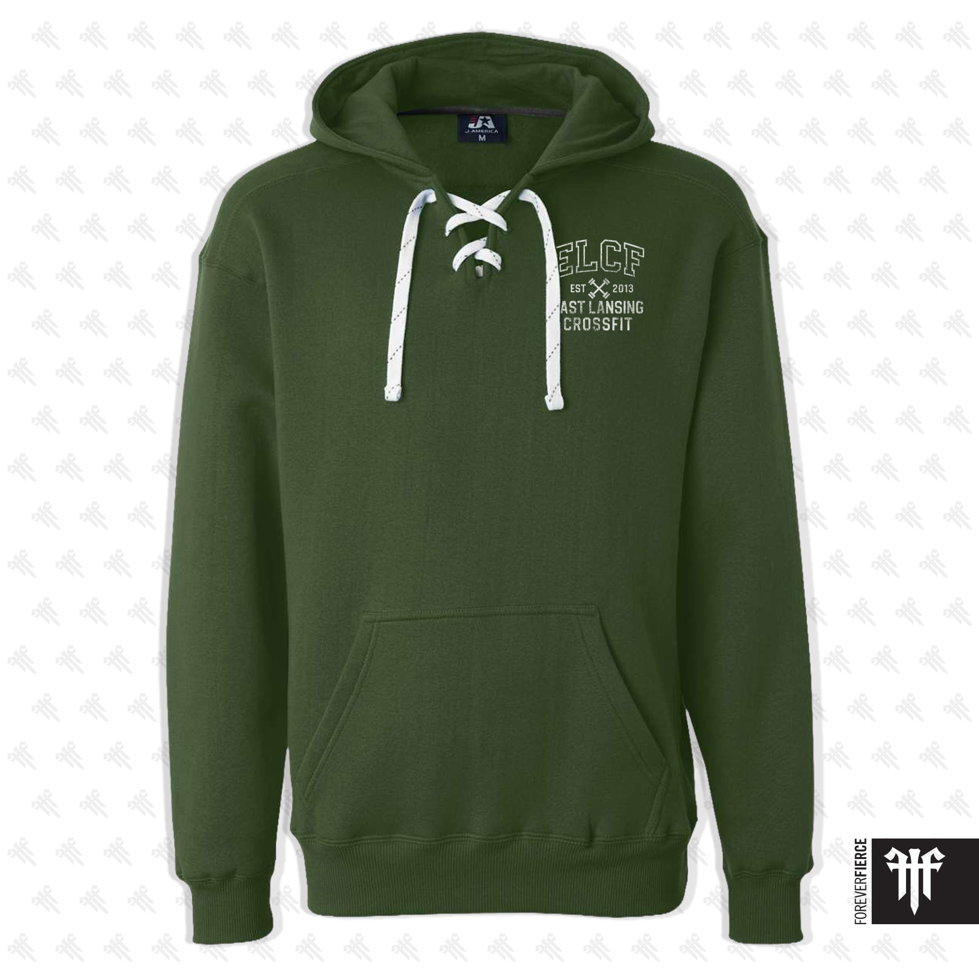 East Lansing CrossFit November 2025 Hockey Hoodie