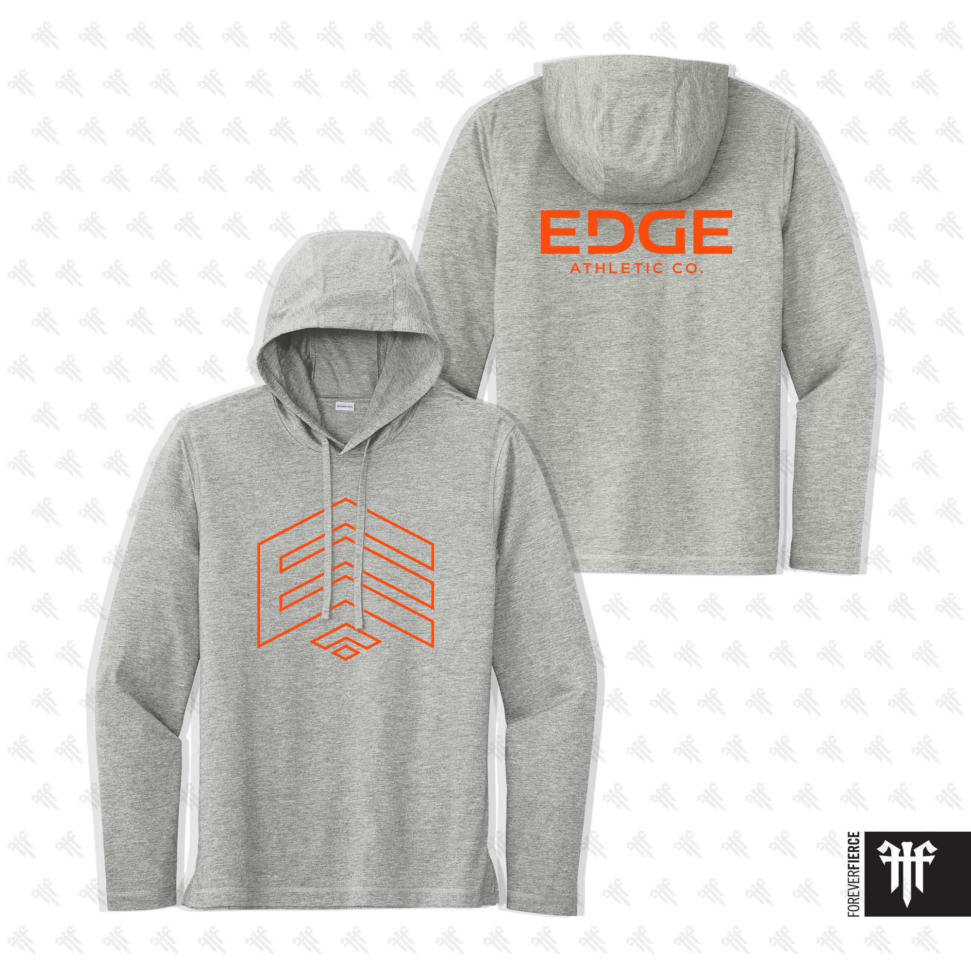 Edge Athletic Co. March 2026 Grey Longsleeve Hoodie