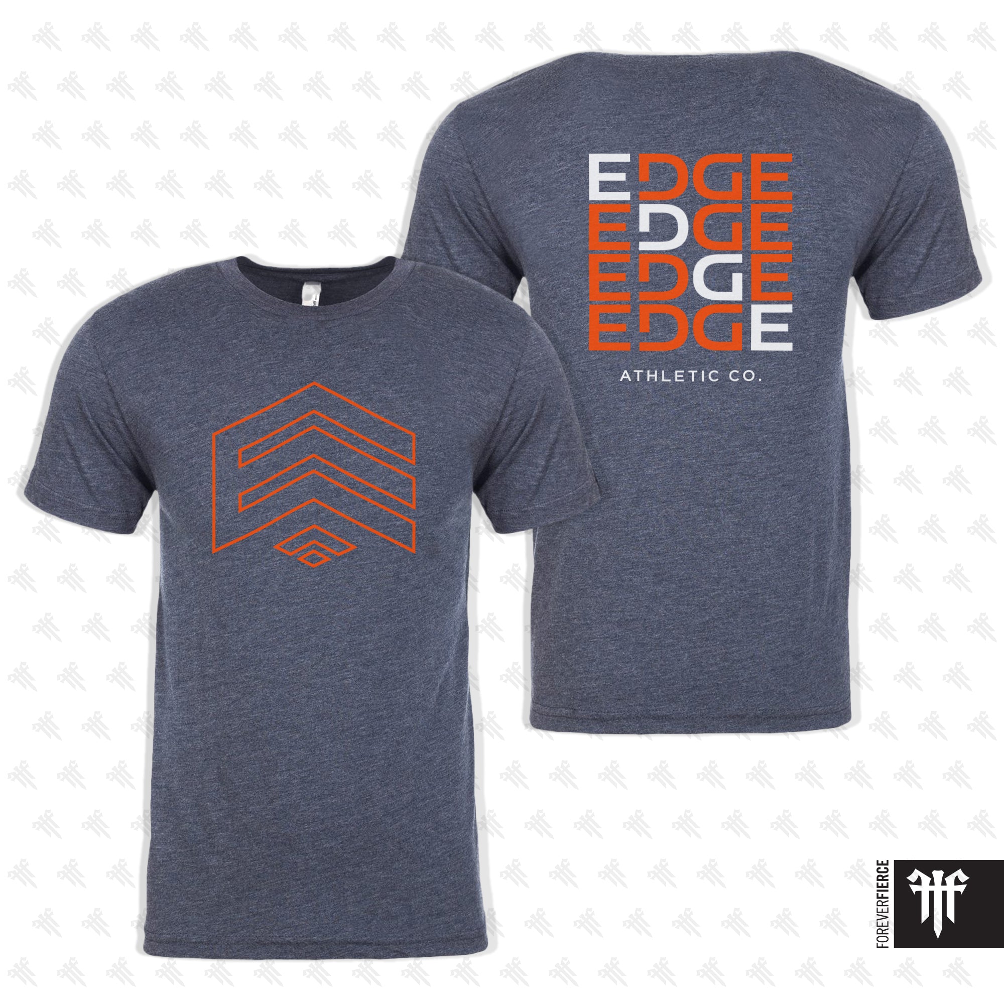 Edge Athletic Co. March 2026 Navy Adult Tee
