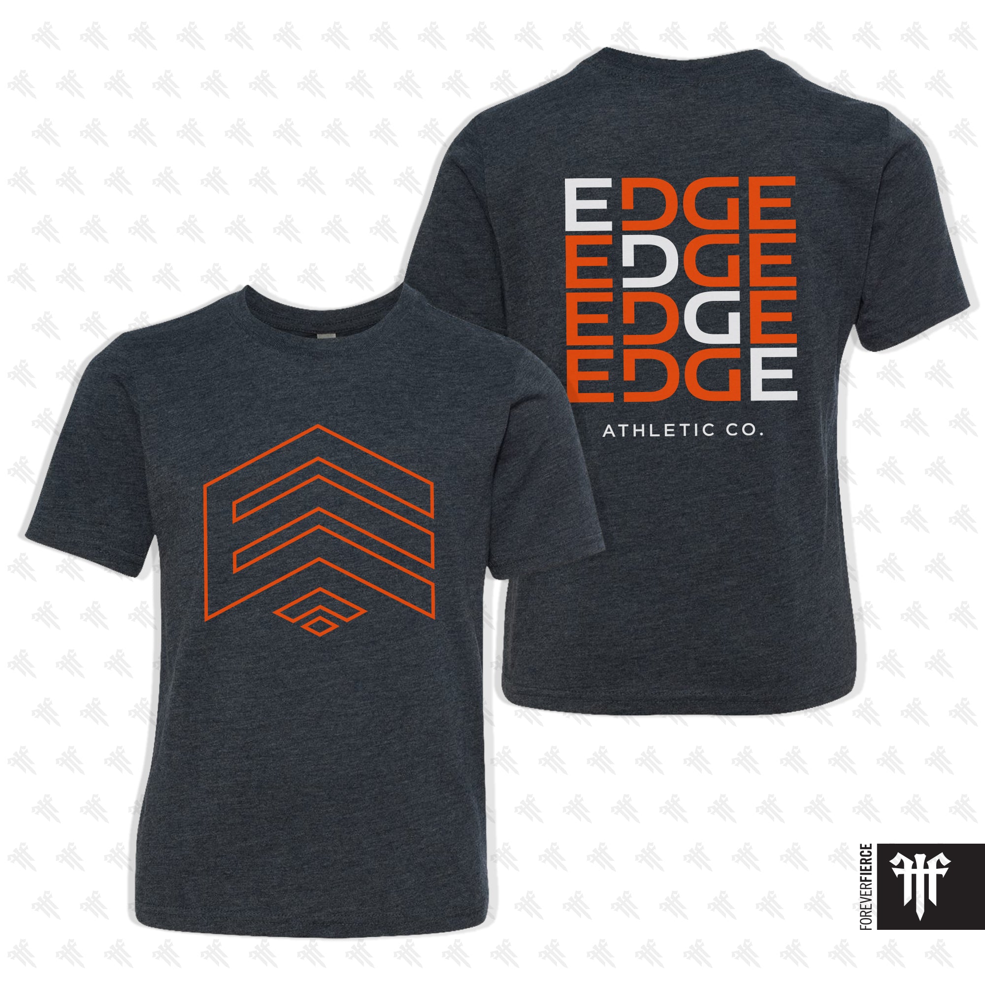 Edge Athletic Co. March 2026 Navy Youth Tee