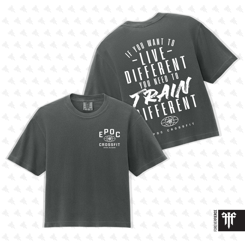 Epoc CrossFit August 2026 Womens Boxy Tee