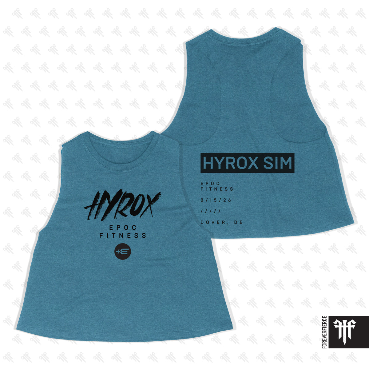 EPOC CrossFit July 2026 Womens Crop Tank