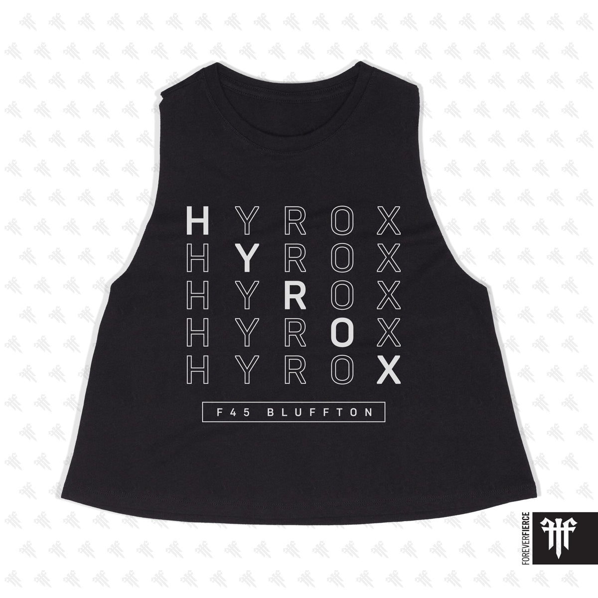 F45 Bluffton July 2026 Womens Crop Tank
