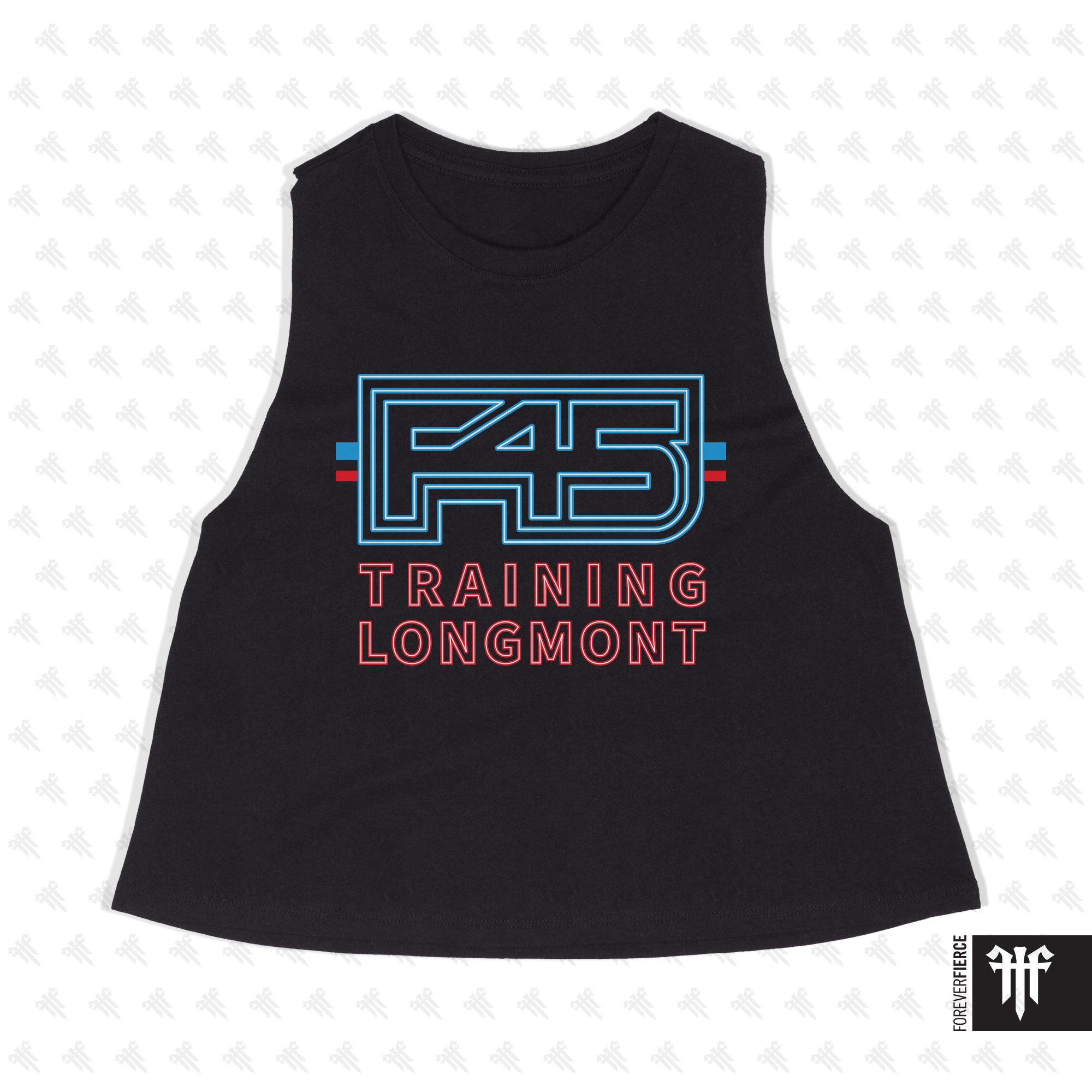 F45 Longmont July 2026 Womens Crop Tank