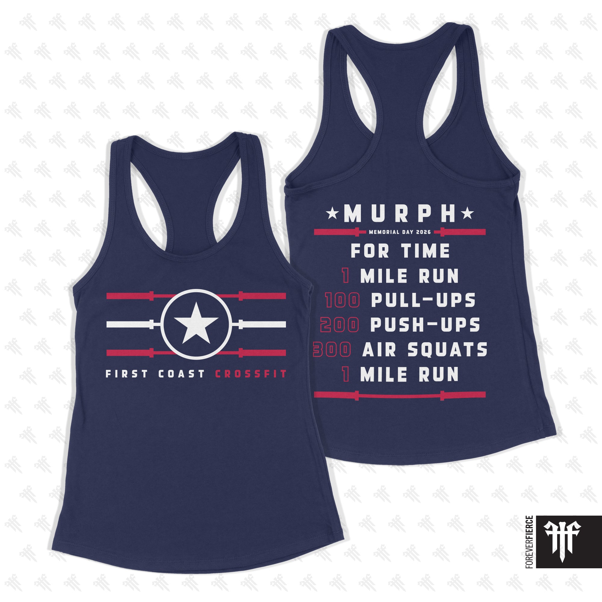 First Coast CrossFit April 2026 Womens Racerback