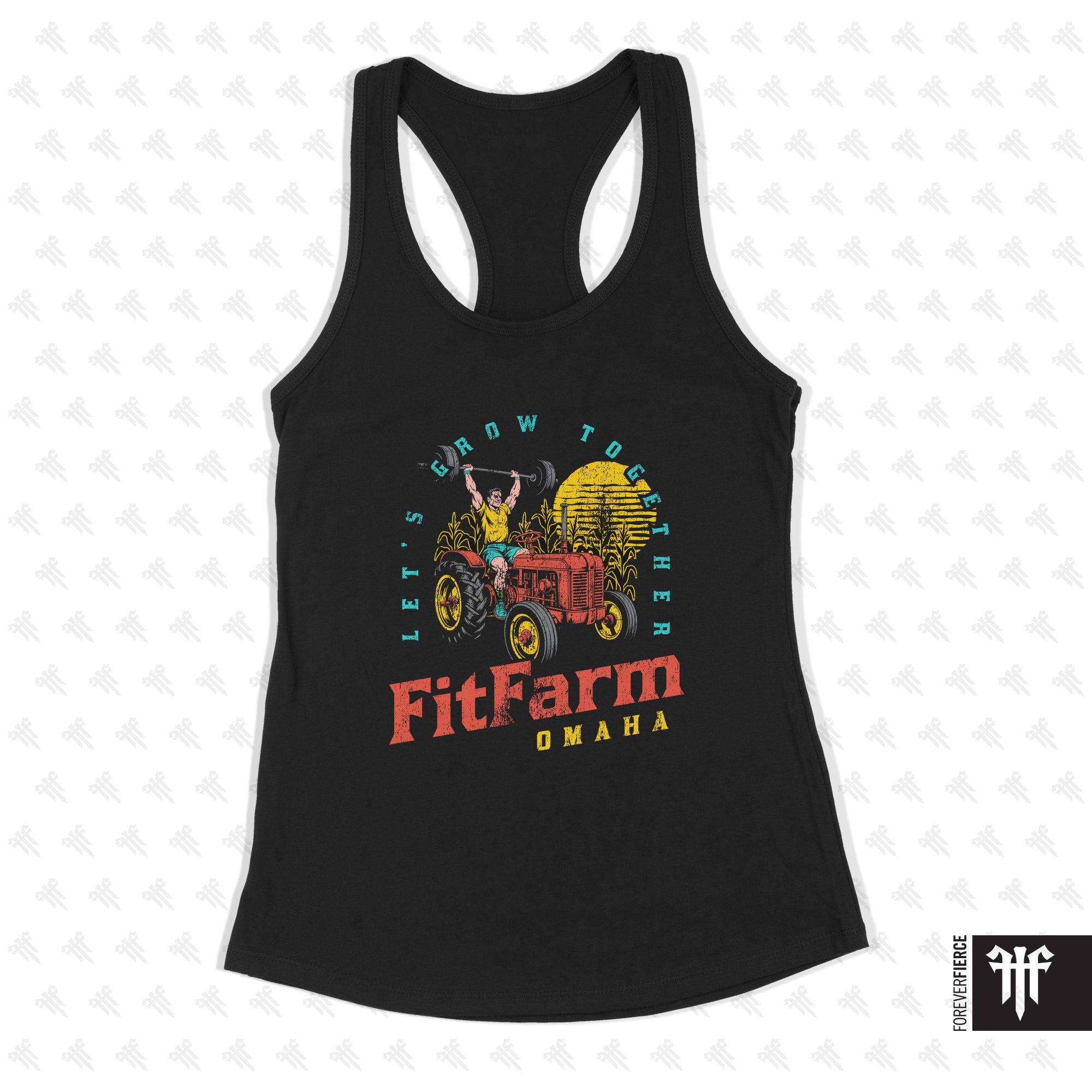 Fit Farm July 2025 Womens Racerback