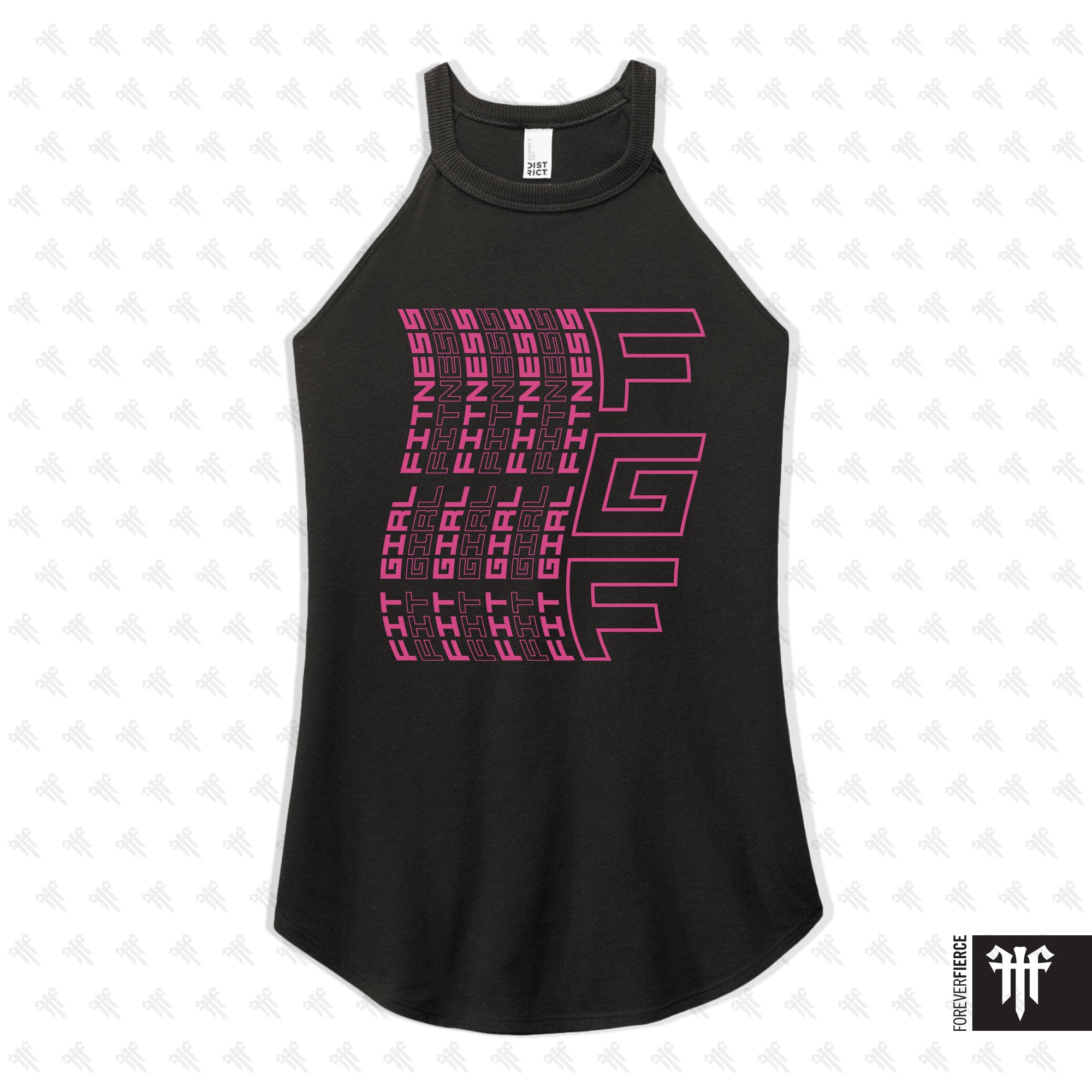 Fit Girl Fitness June 2025 Womens Rocker Tank