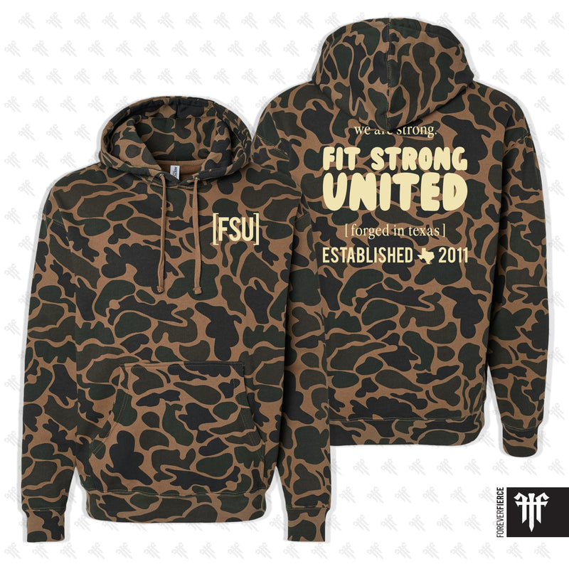 FSU October 2026 Camo Pullover Hoodie
