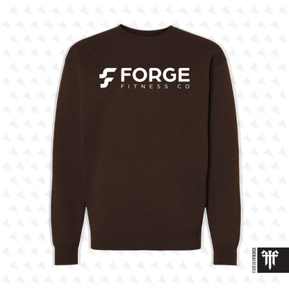 Forge Fitness November 2025 White Ink Crewneck