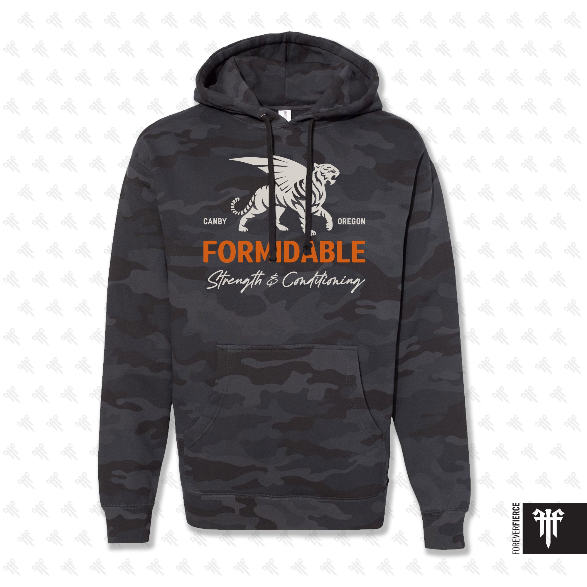 Formidable Strength & Conditioning January 2026 Black Camo Pullover