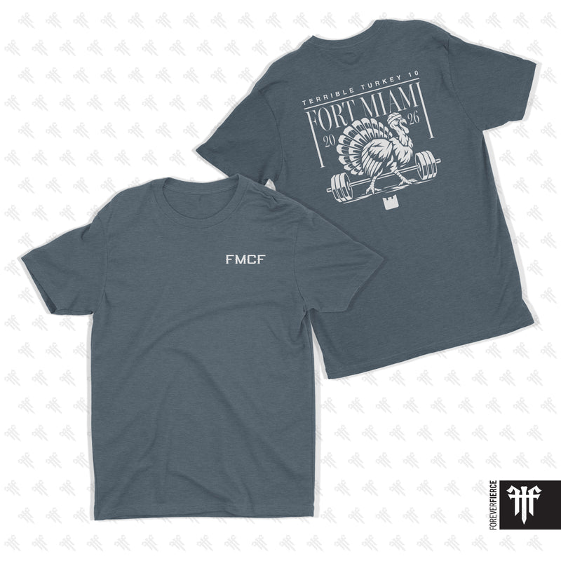 Fort Miami CrossFit October 2026 Turkey Back Tee