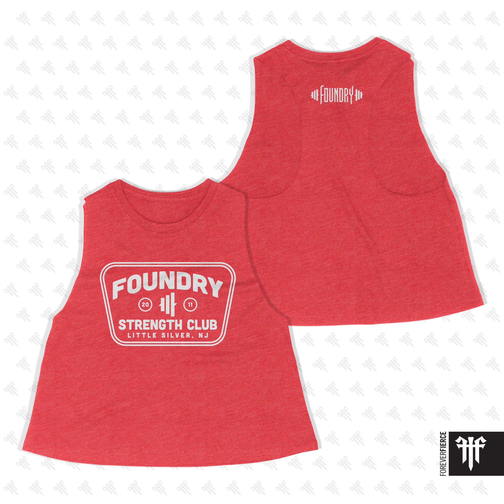 Foundry June 2025 Summer Design Womens Crop Tank