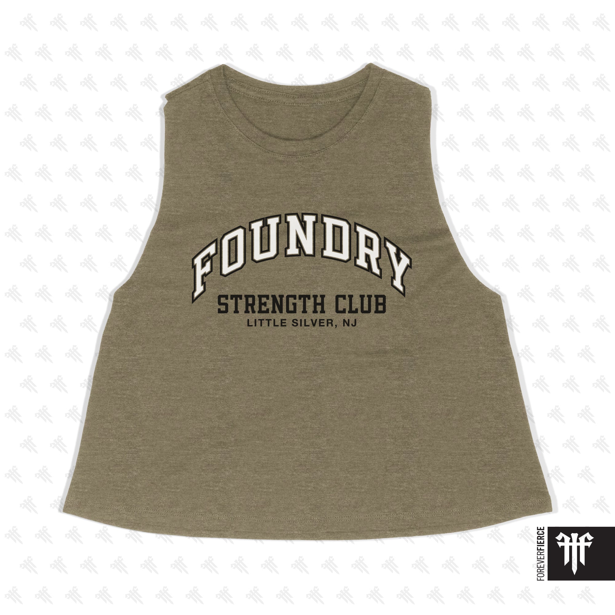 Foundry November 2025 Foundry Strength Club Womens Crop Tank