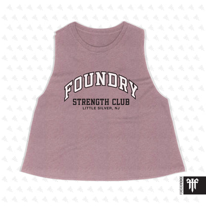 Foundry November 2025 Foundry Strength Club Womens Crop Tank