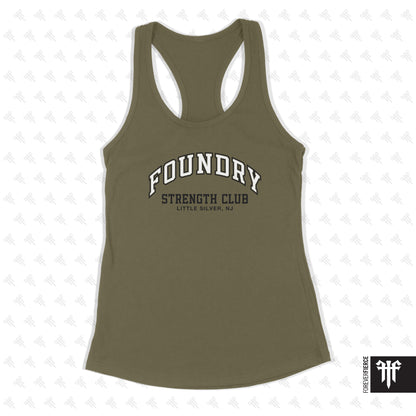 Foundry November 2025 Foundry Strength Club Womens Racerback