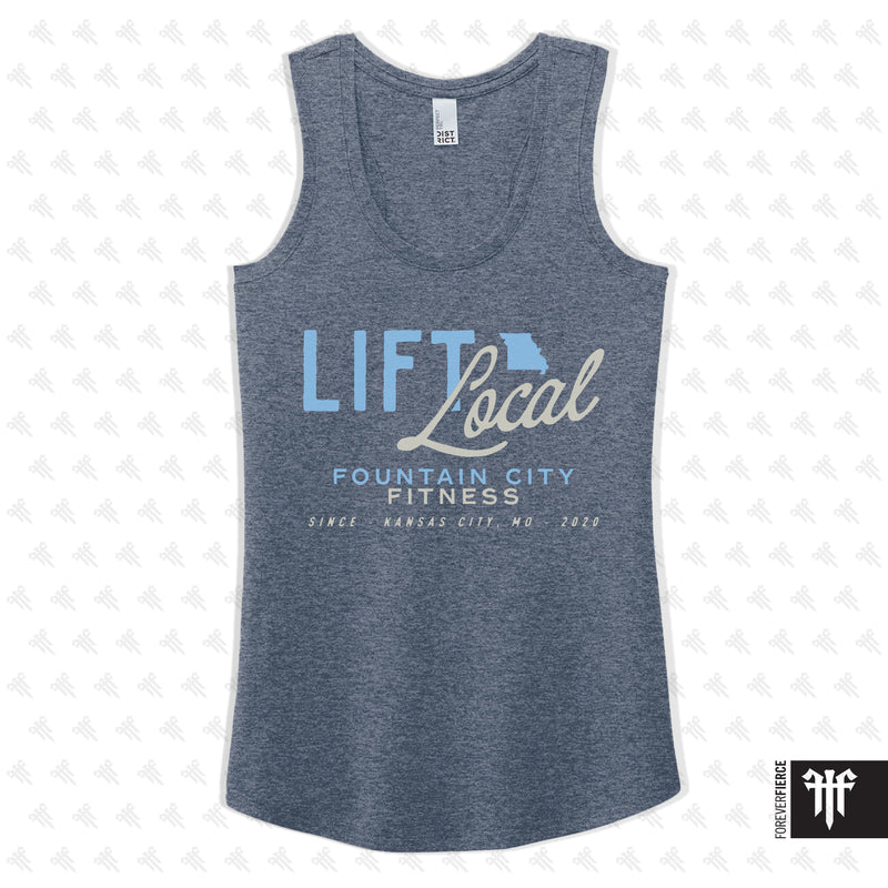 Fountain City Fitness October 2026 Womens Racerback