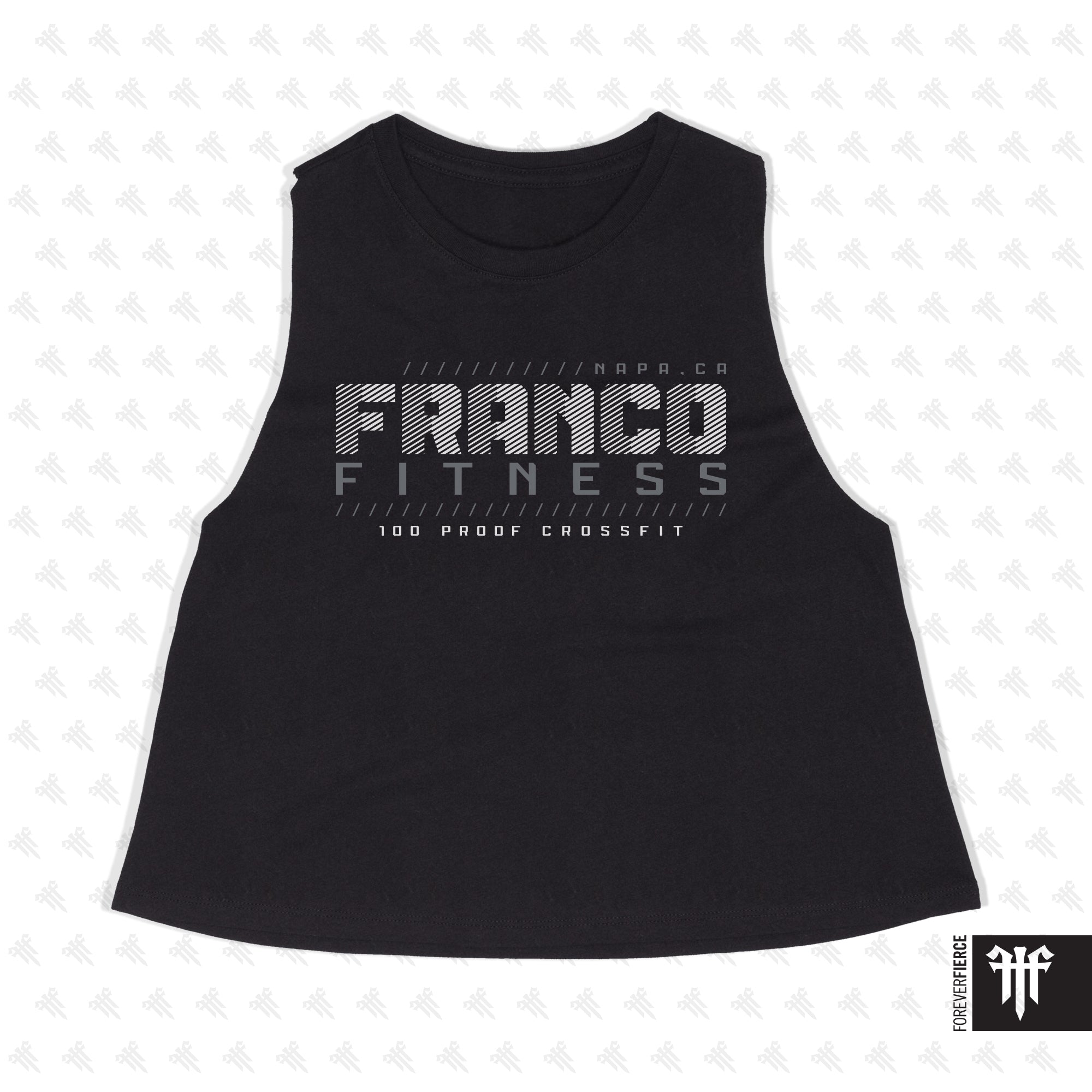 Franco Fitness January 2026 Womens Crop Tank
