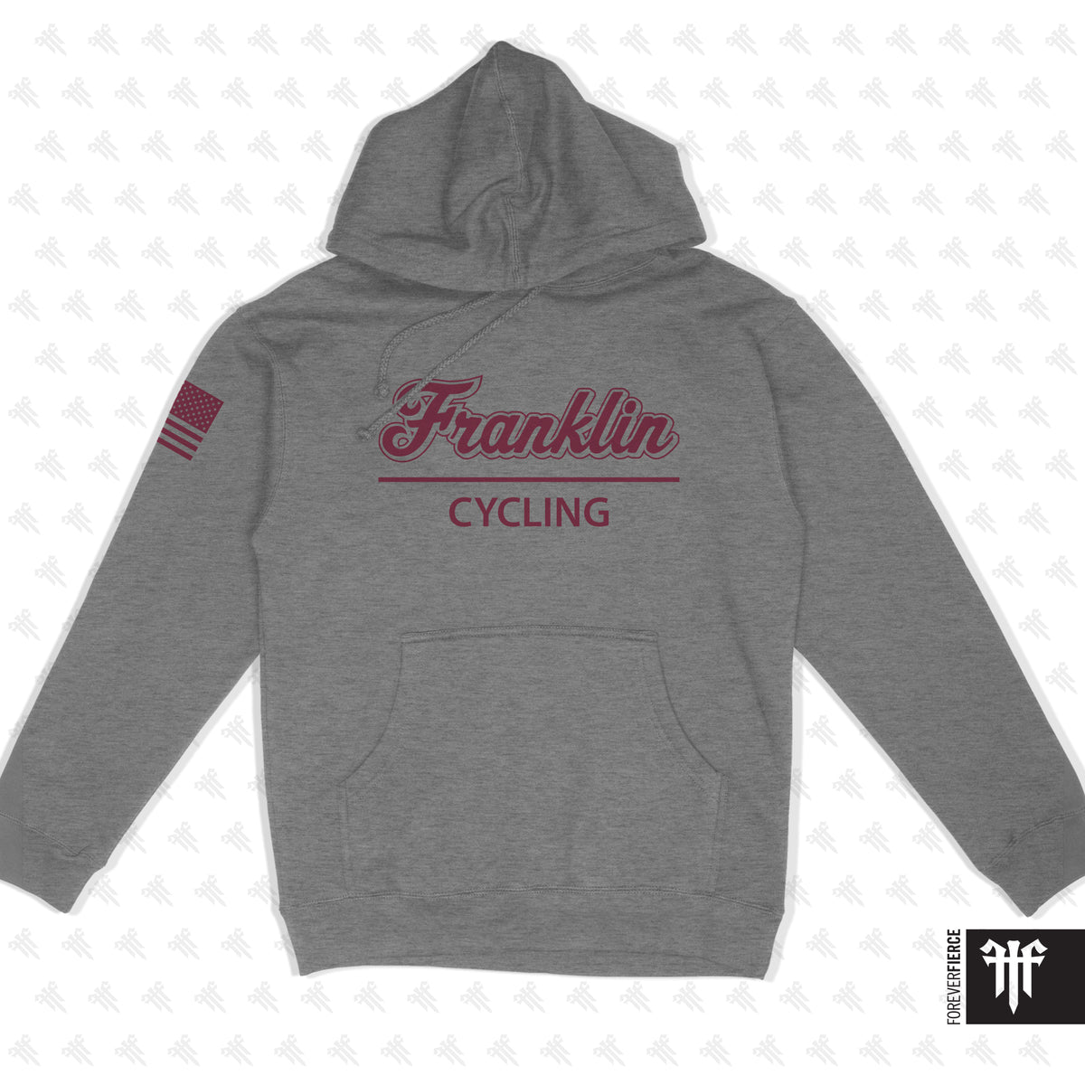 Franklin Cycling July 2026 Youth Pullover Hoodie