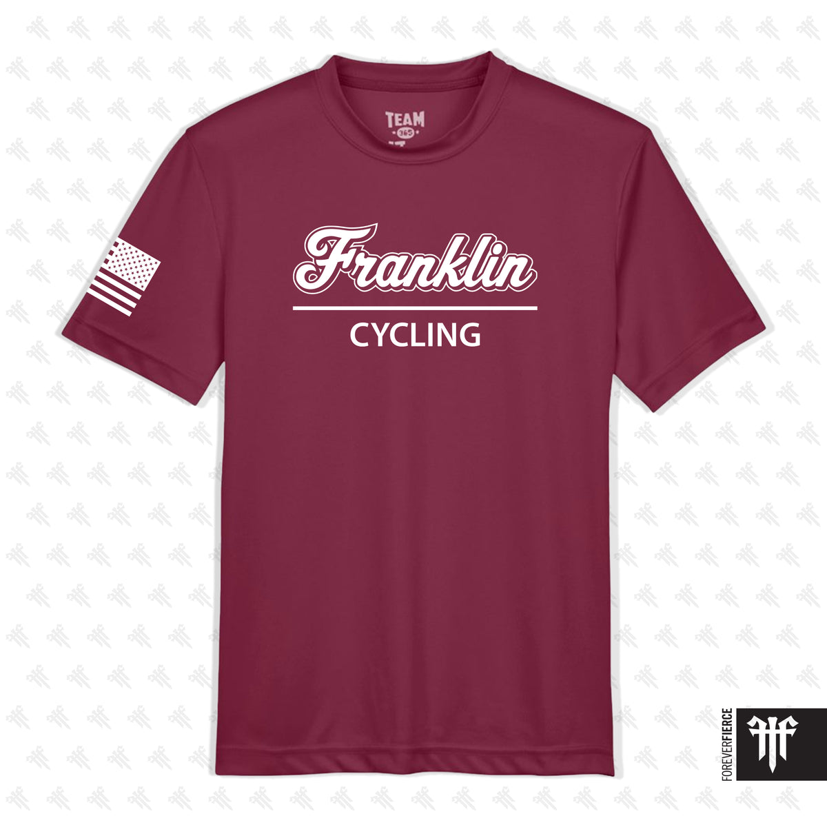 Franklin Cycling July 2026 Performance Adult Tee