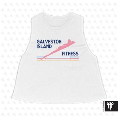 Galveston Island Fitness May 2026 Womens Crop Tank