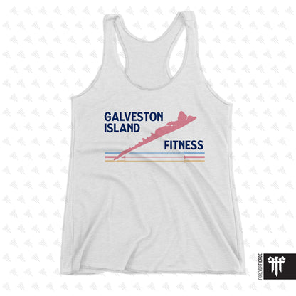 Galveston Island Fitness May 2026 Womens Racerback
