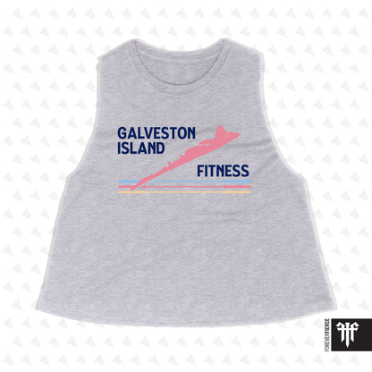 Galveston Island Fitness May 2026 Womens Crop Tank