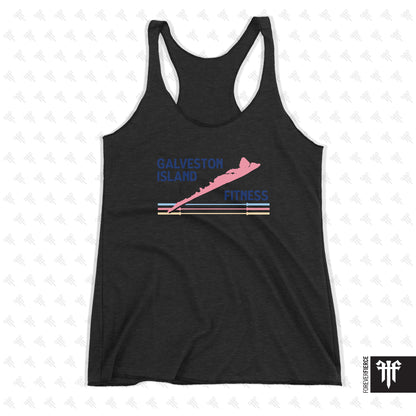 Galveston Island Fitness May 2026 Womens Racerback