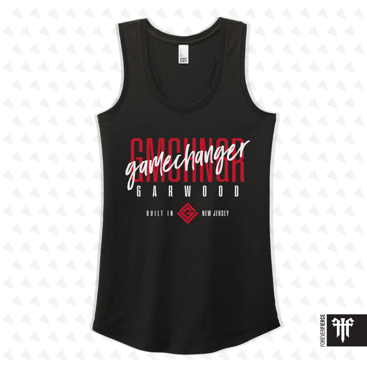 GameChanger Garwood July 2026 Womens Racerback - Black