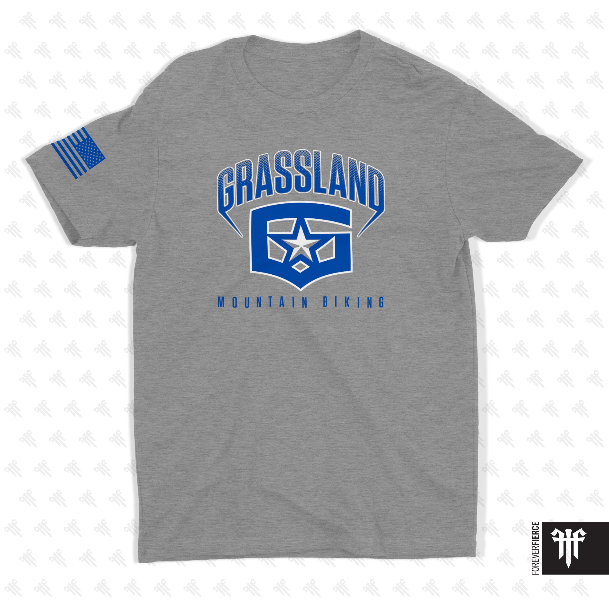 Grassland Mtn Biking June 2025 Next Level Tee