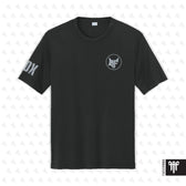 Greenville County August 2026 UP Fox Wicking Tee - Black