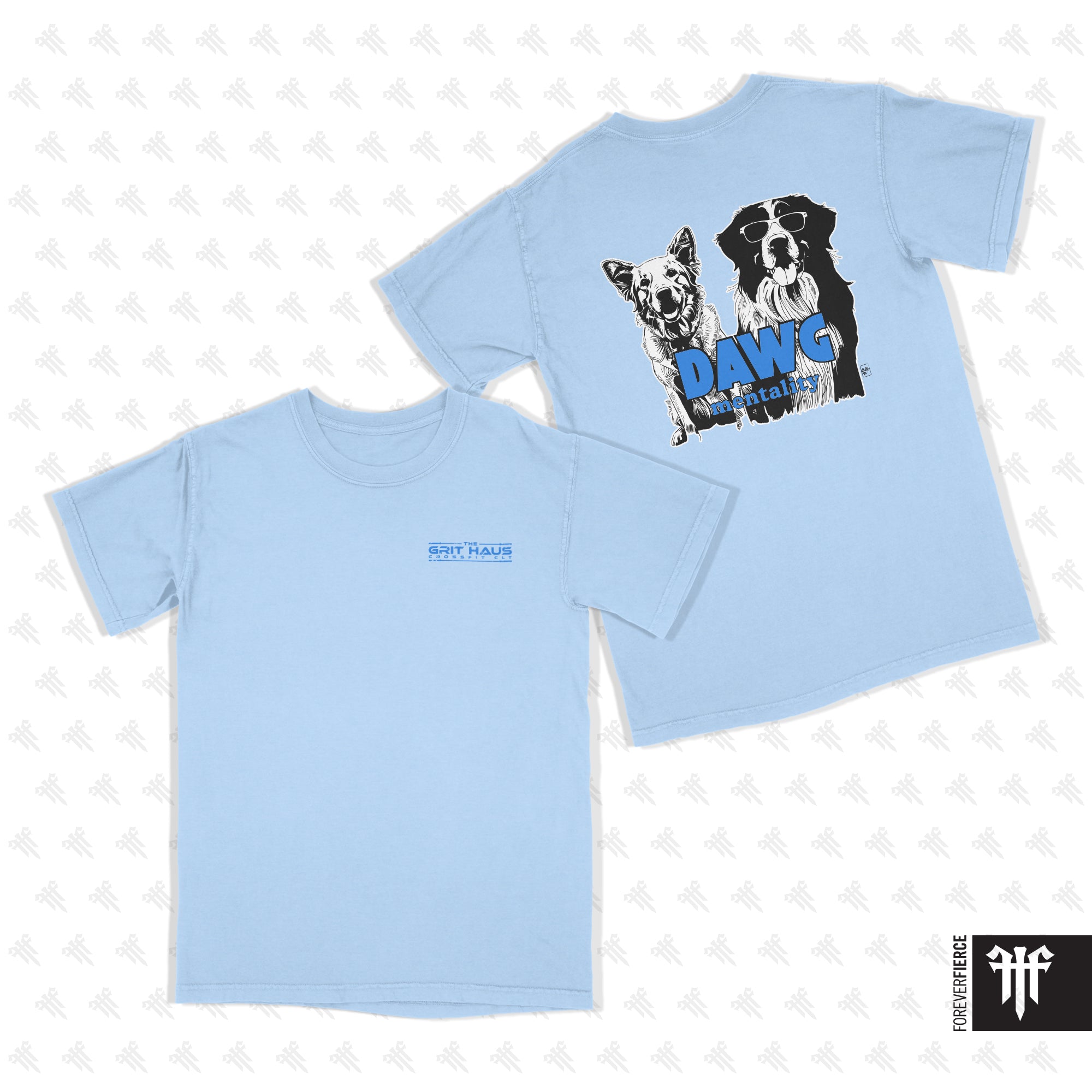 Grit Haus July 2025 Dawg Mentality Comfort Colors Tee