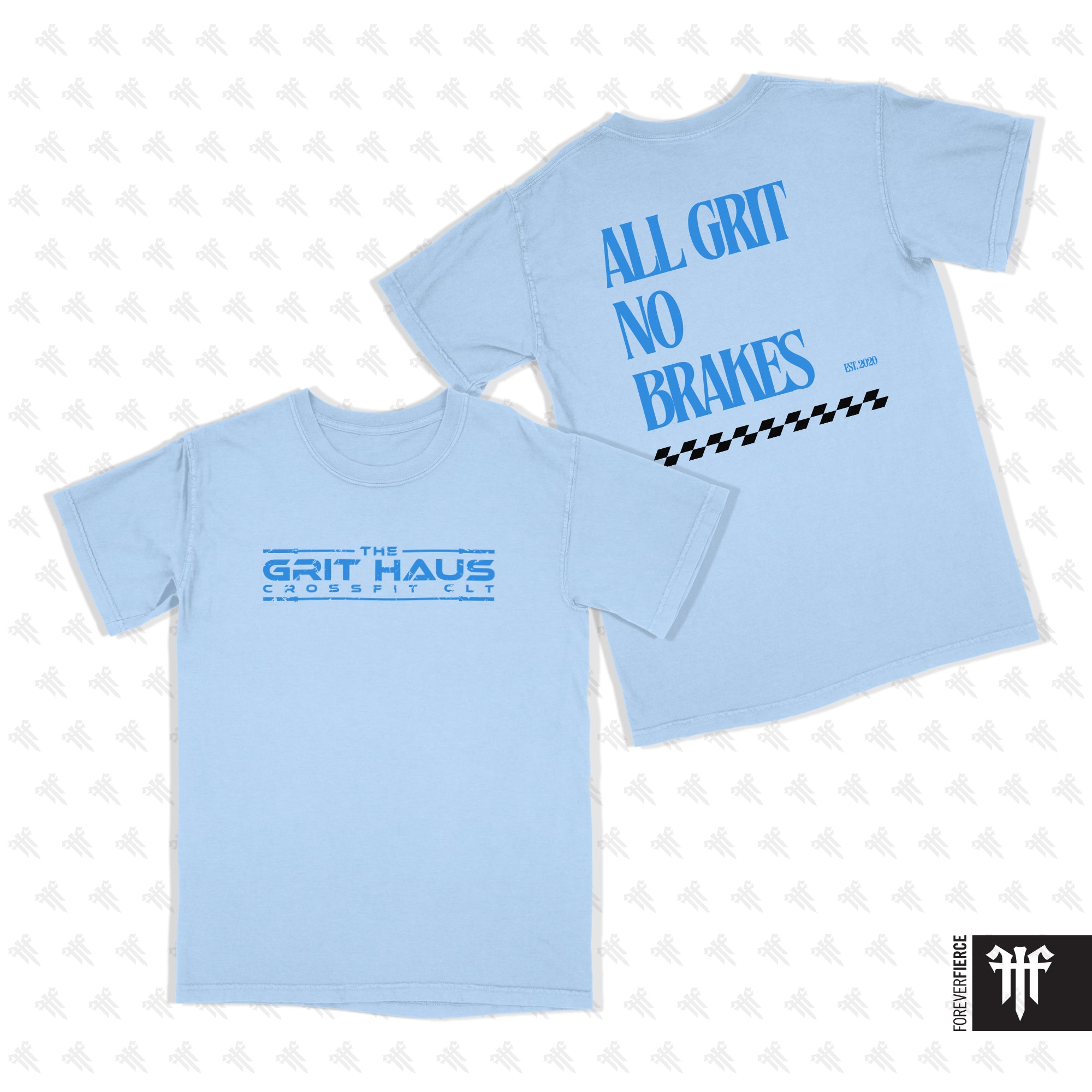 Grit Haus July 2025 All Grit No Brakes Comfort Colors Tee