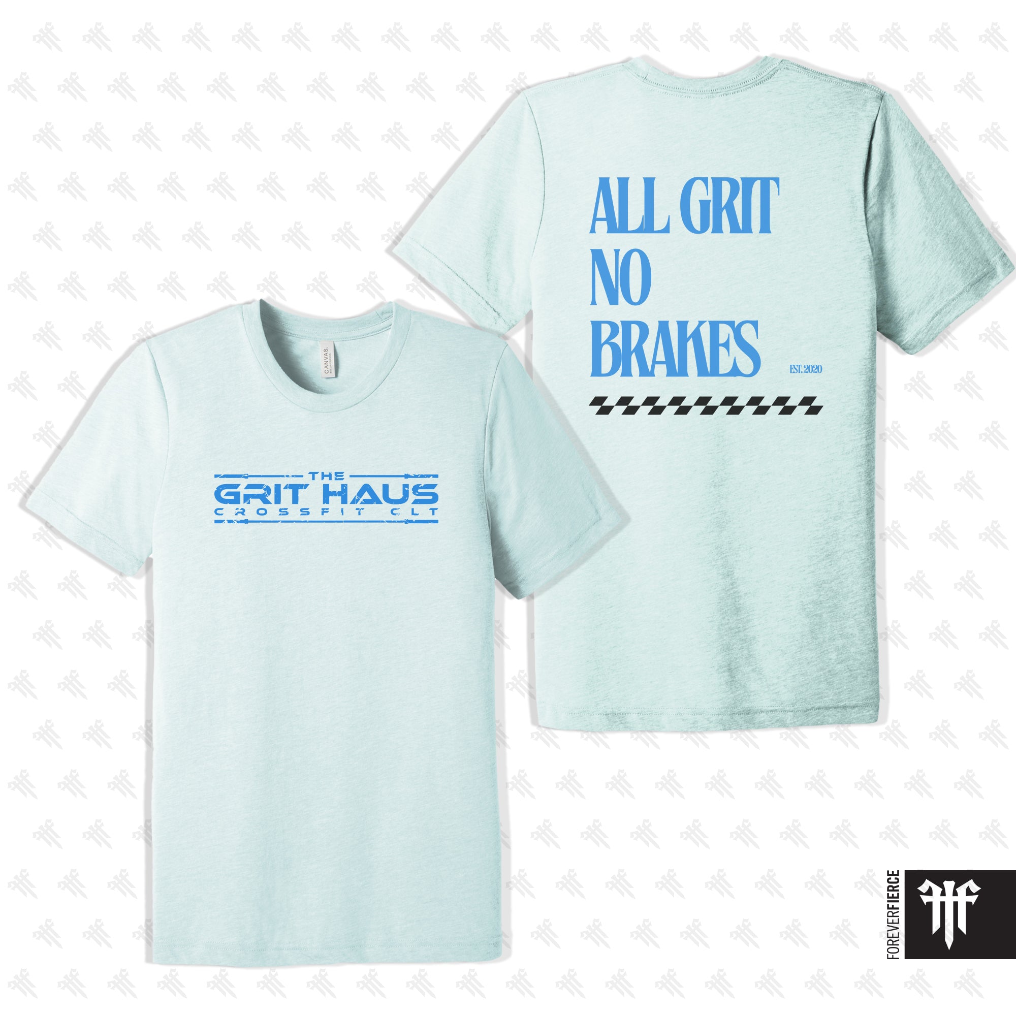 Grit Haus July 2025 All Grit No Brakes Triblend Tee