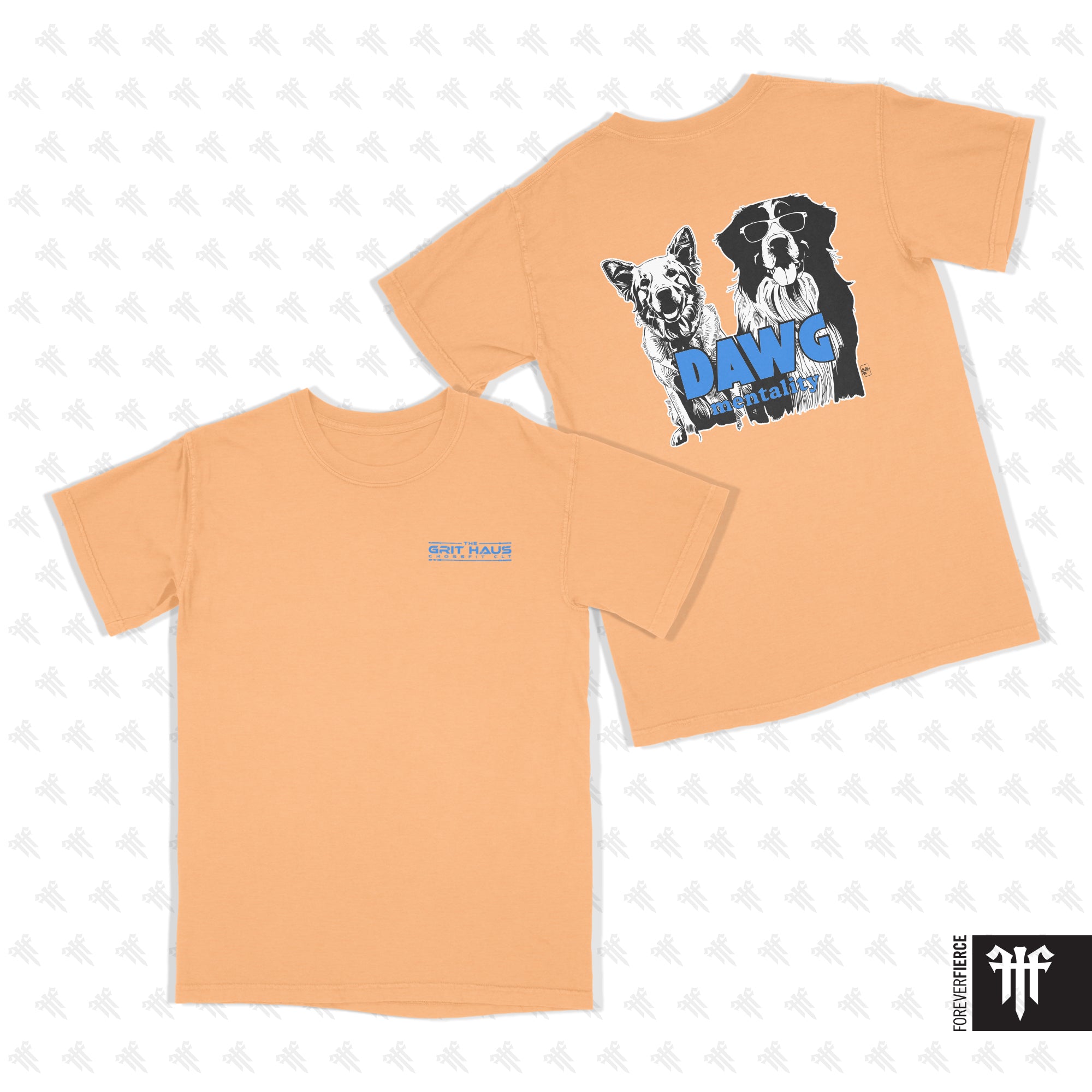 Grit Haus July 2025 Dawg Mentality Comfort Colors Tee