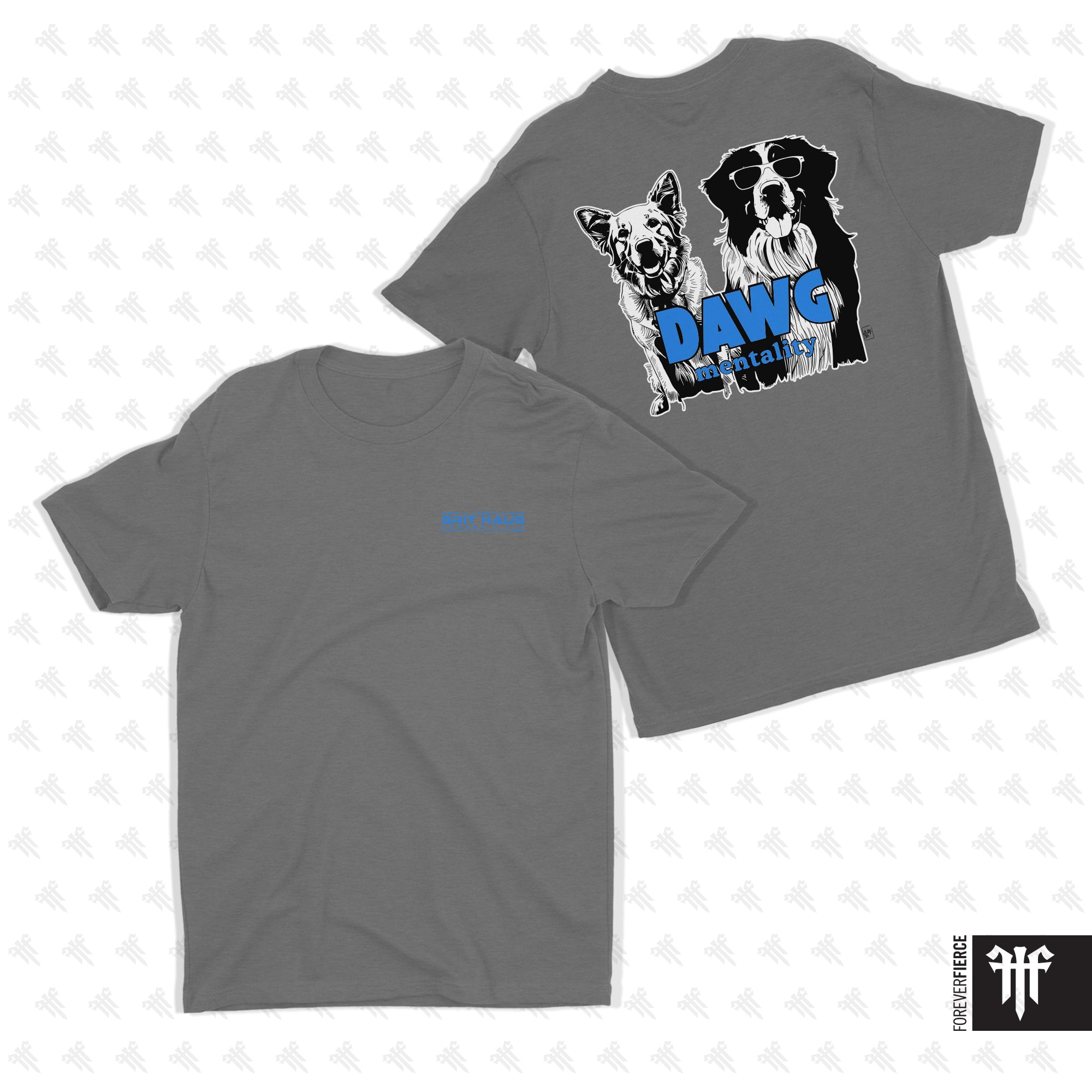 Grit Haus July 2025 Dawg Mentality Triblend Tee