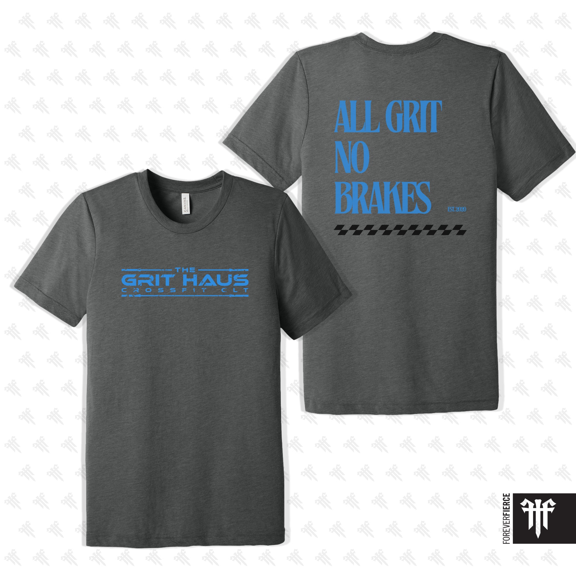 Grit Haus July 2025 All Grit No Brakes Triblend Tee